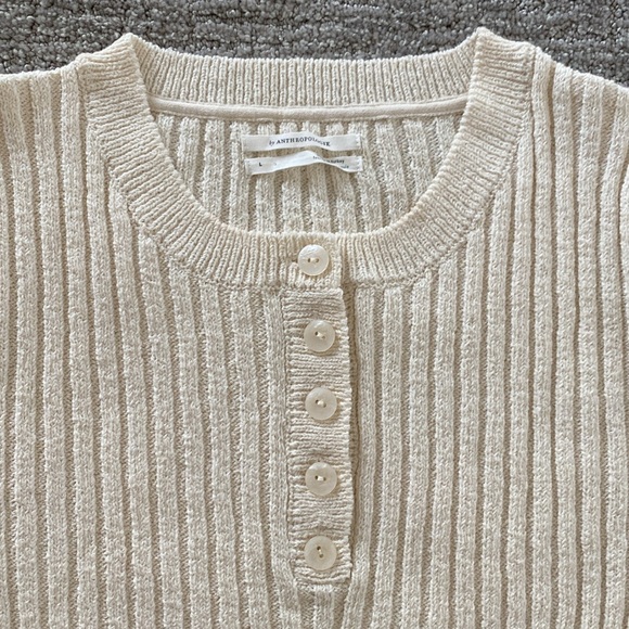 Anthropologie by Anthropologie sweater top size large - Picture 3 of 6